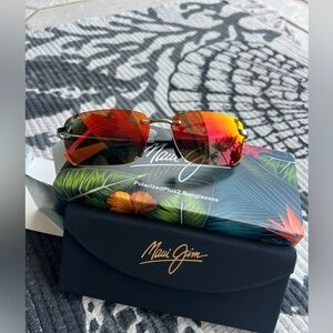 Maui Jim Lanakila Polarized Rimless Sunglasses MJ0624S-001 $419